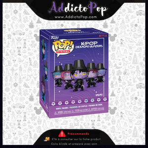 Funko Pop! Mystery KPop Demon Hunters – Modèle Aléatoire (Chase Possible 1/72 + Worldwide Chase Possible) 🕓[ETA:09/2026]