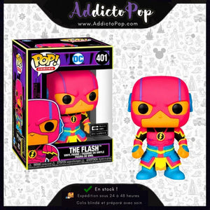 Funko Pop! DC Comics [401] - The Flash (Black Light) (Asia/Shanghai Exclusive)