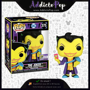 Funko Pop! DC Comics [375] - The Joker (Black Light) (Asia/Shanghai Exclusive) (2023 Summer Convention Exclusive)