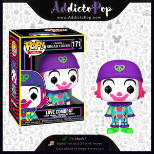 Funko Pop! Ron English's Sugar Circus [171] - Love Combrat (Black Light) (Asia/Shanghai Exclusive)