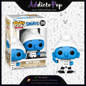 Funko Pop! The Smurfs (Les Schtroumpfs) [209] - Hefty Smurf (Asia/Shanghai Exclusive)