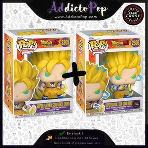 Funko Pop! Dragon Ball Daima [2305] - Super Saiyan Son Goku (Mini) (Commune + GITD Chase)