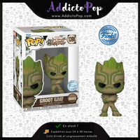 Funko Pop! MARVEL We Are Groot [1398] - Groot as Black Panther (Special Edition)