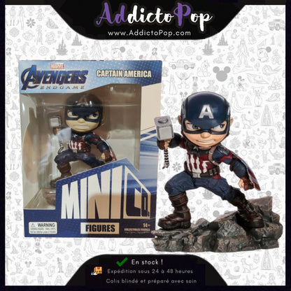 Figurine Iron Studios MiniCo Marvel – Captain America Fine Collectibles 15 cm