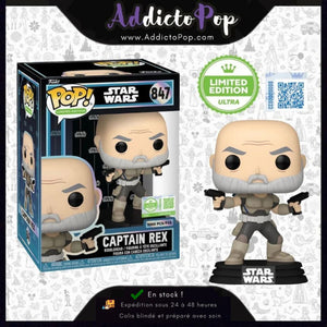 Funko Pop! Star Wars [847] – Captain Rex (No Helmet) (Limited Edition Ultra) (5.000 Pcs)