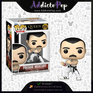Funko Pop! Rocks Queen [496] - Freddy Mercury (White Singlet)
