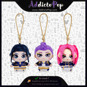 Mini Peluche Clips K-Pop Demon Hunters 10 cm – Zoey, Mira ou Rumi (Modèle au choix)