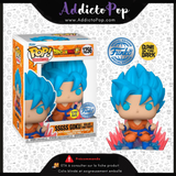 Funko Pop! Dragon Ball Super [1256] - SSGSS Goku (Kaio-Ken Times Twenty) (GITD) (Special Edition)