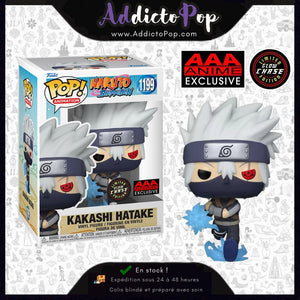 Funko Pop! Naruto Shippuden [1199] - Kakashi Hatake (GITD Chase) (AAA Anime Exclusive)