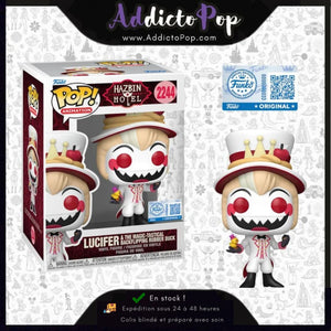 Funko Pop! Hazbin Hotel [2244] - Lucifer & The Magic-Tastical Backflipping Rubber Duck (Special Edition)