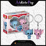 Funko Pop! Keychain Disney Lilo & Stitch [2-Pack] - Stitch & Angel (Special Edition)