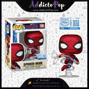 Funko Pop! Marvel Spider- Man 4 : Brand New Day [1590] - Spider-Man (Metallic) (Special Edition)