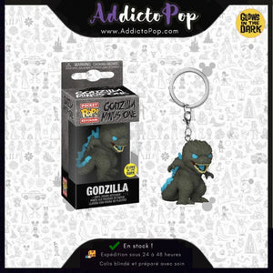 Funko Pop! Keychain Godzilla Minus One - Godzilla (Heat Ray) (GITD)
