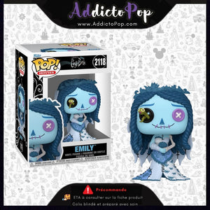Funko Pop! The Corpse Bride [2118] - Emily (Patchwork) 🕓[ETA:10/2026]