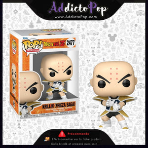 Funko Pop! Dragon Ball Super [2477] - Krillin (Frieza Saga) 🕓[ETA:10/2026]