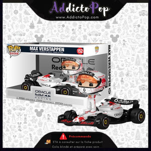 Funko Pop! Rides Oracle Red Bull [152] - Max Verstappen (White Outfit) 🕓[ETA:10/2026]
