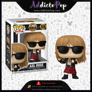 Funko Pop! Guns N Roses [514] - Axl Rose (Live and Let Die) 🕓[ETA:10/2026]