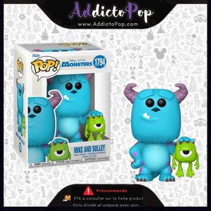Funko Pop! Disney Pixar Monsters Inc. [1794] - Mike & Sulley 🕓[ETA:11/2026]