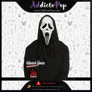 Ghost Face® 30th Anniversary Mask – Masque Scream Édition 30ème Anniversaire (Halloween) - Officiel Fun World® 🕓[ETA:10/2026]