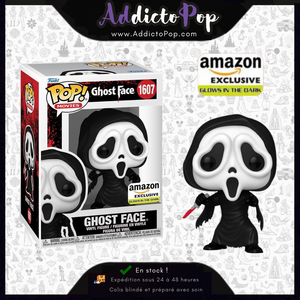 Funko Pop! Ghost Face (SCREAM) [1607] - Ghost Face (GITD) (Amazon Exclusive)