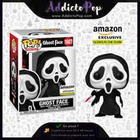 Funko Pop! Ghost Face (SCREAM) [1607] - Ghost Face (GITD) (Amazon Exclusive)