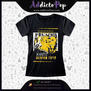 [Pokemon] T-Shirt Femme Pokémon - Pikachu Kanto