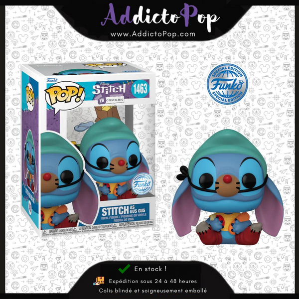 Funko Pop! Disney Lilo & Stitch / Stitch in Costume [1459] - Stitch as Gus Gus (Special Edition)