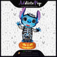 Disney Lilo & Stitch – Lanterne Halloween Lumineuse à Paillettes 42 cm