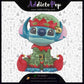 Jim Shore Disney Stitch Elf – Grande Figurine de Noël 38 cm