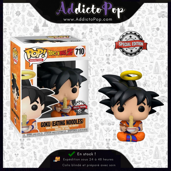 Funko Pop! Dragon Ball Z [710] - Goku (eating noodles) (Special Edition)