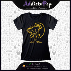 [The Lion King] T-Shirt Femme Le Roi Lion