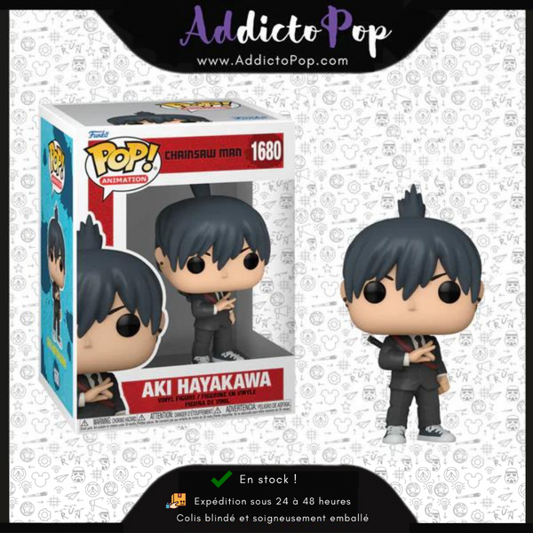 [Boîte endommagée] Funko Pop! Chainsaw Man [1680] - Aki Hayakawa
