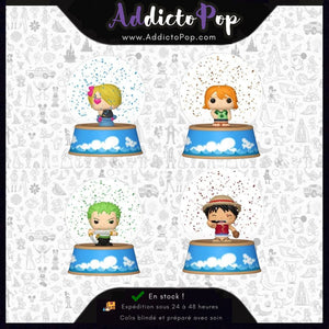 Funko Pop! Mini Boule à Neige One Piece - Modèle Aléatoire - Collection Anime & Manga