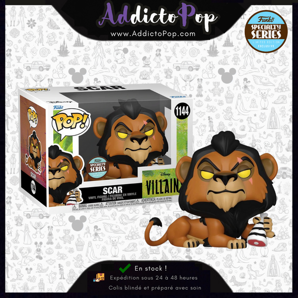 Funko Pop! Disney Villains [1144] - Scar (Speciality Series)