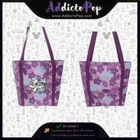 Totebag Premium Stitch & Angel  - Ohana Mauve -  40x40x7cm