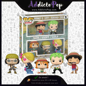 Funko Pop! One Piece [5-Pack] – Monkey D. Luffy/Roronoa Zoro/Nami/Usopp/Sanji