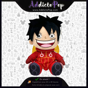 Peluche One Piece - Luffy Egghead (Sitting) 22cm