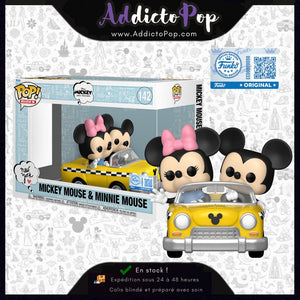 Funko Pop! Ride Super Deluxe Disney : Mickey Mouse and Friends [142] - Mickey & Minnie (Special Edition)