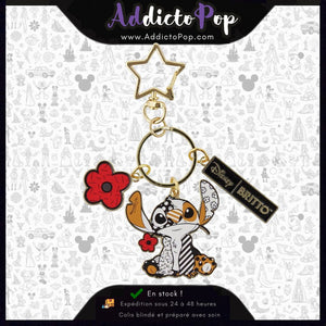 Disney Britto - Stitch - Porte-Clés Métal Midas