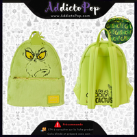 Loungefly Dr Seuss - Sac à dos The Grinch Plush Cosplay