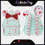 Loungefly Disney - Sac à dos Minnie Holiday Peppermint Ornaments