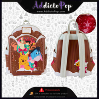 Loungefly Disney - Sac à dos Winnie l'Ourson and Friends Holiday Scene