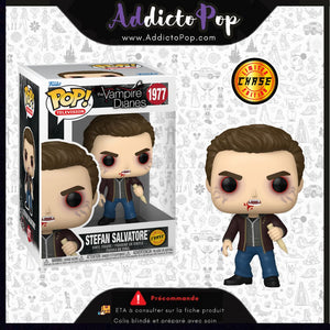Funko Pop! The Vampire Diaries [1977] - Stefan Salvatore (Vampire) (Chase)🕓[ETA:12/2026]