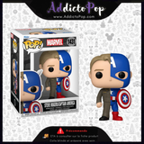 Funko Pop! Marvel SPLIT [1431] - Steve Rogers/Captain America