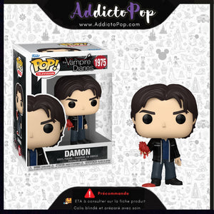 Funko Pop! The Vampire Diaries [1975] - Damon Salvatore 🕓[ETA:12/2026]