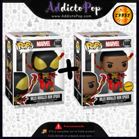 Funko Pop! Marvel Spider-Man Comics [1448] - Miles Morales Iron Spider (Commune+Chase)