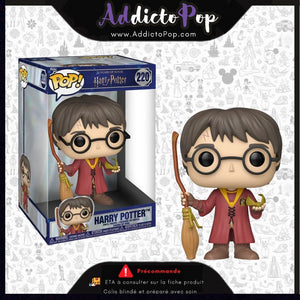 Funko Pop! Harry Potter [220] - Harry Potter with Nimbus 2000 (Jumbo) 10" 🕓[ETA:12/2026]