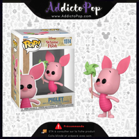 Funko Pop! Disney Winnie L'Ourson [1514] - Porcinet (Piglet)