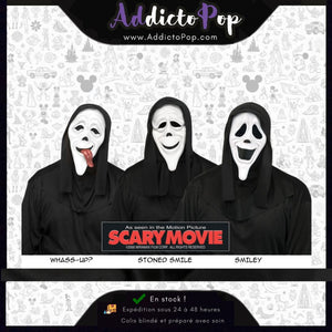 Scary Movie® Masks Asst – Assortiment de Masques Scary Movie – Officiel Fun World®