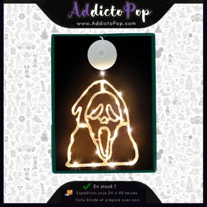 Ghost Face® Window Lights – Décoration Lumineuse Fenêtre Scream (Halloween) - Officiel Fun World®